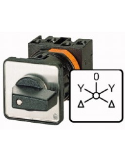 000900 900 - T0-5-15876/EZ - Reversing star-delta switches, Contacts: 10, 20 A, front p