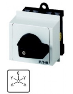 000902 902 - T0-5-15876/IVS - Reversing star-delta switches, Contacts: 10, 20 A, front