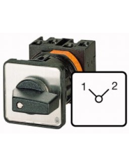 001018 1018 - T3-1-8220/EZ - Changeoverswitches, Contacts: 2, 32 A, front plate: 1-2, 9