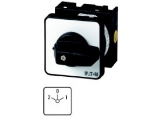 001619 1619 - T0-3-2/E - Reversing switches, Contacts: 5, 20 A, front plate: 2-0-1, 45 001619 1619 - T0-3-2/E - Reversing switches, Contacts: 5, 20 A, front plate: 2-0-1, 45