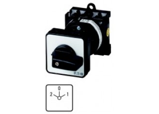 001623 1623 - T0-3-2/Z - Reversing switches, Contacts: 5, 20 A, front plate: 2-0-1, 45