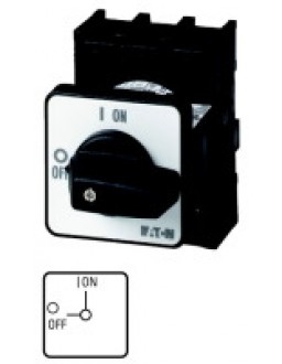 002425 2425 - P1-25/E-RT/N - On-Off switch, 3 pole + N, 25 A, Emergency-Stop function,
