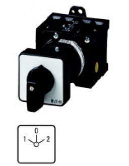 003914 3914 - T3-11-8367/Z - Changeoverswitches, Contacts: 22, 32 A, front plate: 1-0-2