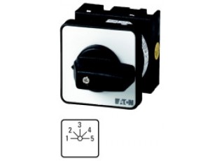 004038 4038 - T3-5-15139/E - Step switches, Contacts: 10, 32 A, front plate: 1-5, 45 °, 004038 4038 - T3-5-15139/E - Step switches, Contacts: 10, 32 A, front plate: 1-5, 45 °,