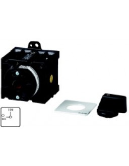 004440 4440 - T3-6-8348/XZ - On-Off switch, 12-pole, 32 A, 90 °, rear mounting, Basic s