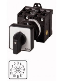 004451 4451 - T3-6-8449/Z - Multi-speed switches, Contacts: 11, 32 A, 2 speeds, 2 separ