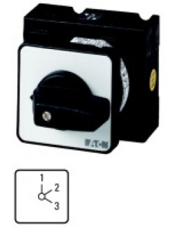 005299 5299 - T3-7-161/EZ - Multi-speed switches, Contacts: 13, 32 A, 2 speeds, 2 separ