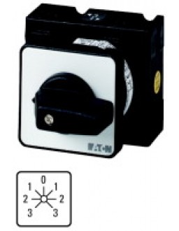 005698 5698 - T3-8-8456/E - Reversing multi-speed switches, Contacts: 15, 32 A, 2 speed