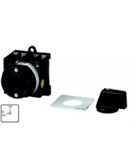 005736 5736 - T0-1-102/XZ - On-Off switch, 2 pole, 20 A, 90 °, rear mounting, Basic swi