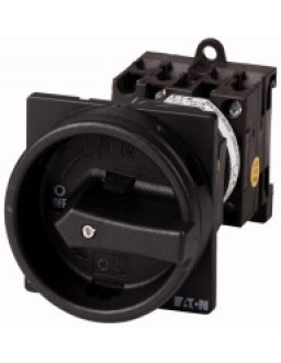 007951 7951 - T0-2-10/V/SVB-SW - Main switch, 3 pole + N, 20 A, STOP function, 90 °, re