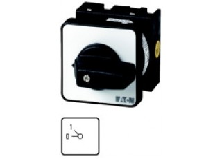 009048 9048 - T0-1-140/EZ - Step switches, Contacts: 1, 20 A, front plate: 0-1, 45 °, m 009048 9048 - T0-1-140/EZ - Step switches, Contacts: 1, 20 A, front plate: 0-1, 45 °, m
