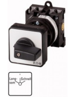 009121 9121 - T0-1-15060/Z - ON-OFF button, Contacts: 2, 20 A, front plate: Langsam I < S