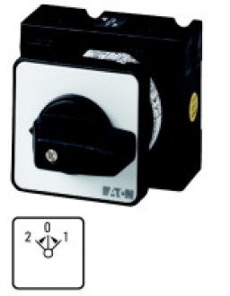 009260 9260 - T0-1-15371/EZ - Changeoverswitches, Contacts: 2, 20 A, front plate: 2 0 < 1