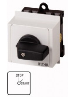 009270 9270 - T0-1-15411/IVS - ON-OFF switches, Contacts: 1, 20 A, front plate: STOP-ST