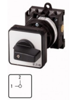 009288 9288 - T0-1-15441/Z - Changeoverswitches, Contacts: 2, 20 A, front plate: 1-2, 9