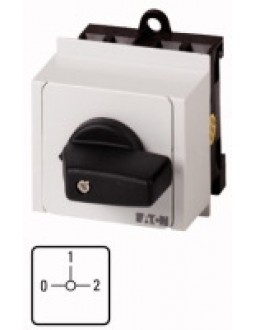 009335 9335 - T0-1-15502/IVS - Operation mode switch, Contacts: 2, 20 A, front plate: 0