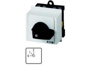 009792 9792 - T0-1-8310/IVS - Step switches, Contacts: 2, 20 A, front plate: 0-2, 45 °,