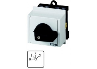 009801 9801 - T0-1-8330/IVS - Step switches, Contacts: 2, 20 A, front plate: 0-3, 45 °, 009801 9801 - T0-1-8330/IVS - Step switches, Contacts: 2, 20 A, front plate: 0-3, 45 °,