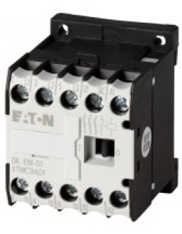 010086 10086 - DILEM-01(24V50HZ) - Contactor, 3p+1N/C, 4kW/400V/AC3