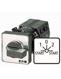 010808 10808 - TM-2-8177/E - Spring-return switch, Contacts: 4, 10 A, front plate: STAR