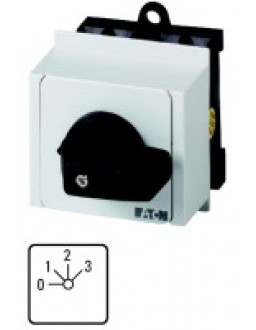 011135 11135 - T0-2-142/IVS - Step switches, Contacts: 3, 20 A, front plate: 0-5, 45 °,