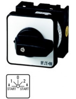 011700 11700 - T0-2-8182/E - Spring-return switch, Contacts: 4, 20 A, front plate: STAR