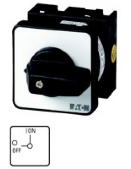 029387 29387 - T0-2-15679/E - On-Off switch, 3 pole + 1 N/O, 20 A, 90 °, flush mounting