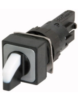 072310 72310 - Q18WK3R1 - Selector switch, 3 positions, white, maintained