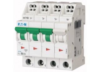 101345 - PLI-D6/3N - Over current switch, 6A, 3Np, D-Char, AC 101345 - PLI-D6/3N - Over current switch, 6A, 3Np, D-Char, AC