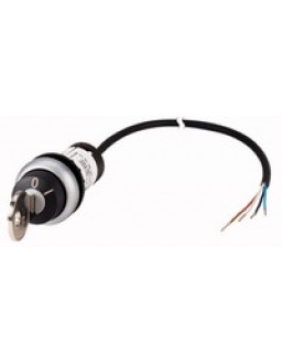 186276 - Key-operated actuator, classic, maintained, 2 positions, MS1, 1 N/C, 1