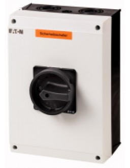 207375 - P3-100/I5/SVB-SW/HI11 - Main switch, 3 pole + 1 N/O + 1 N/C, 100 A, STO