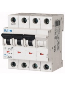 278963 - FAZ-C2/3N - Over current switch, 2A, 3Np, C-Char, AC