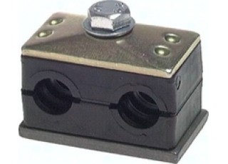 GR110DO Doppelrohrschelle 10 (1/8″)mm, mit Anschweiß- und Deckplatte GR110DO Doppelrohrschelle 10 (1/8″)mm, mit Anschweiß- und Deckplatte