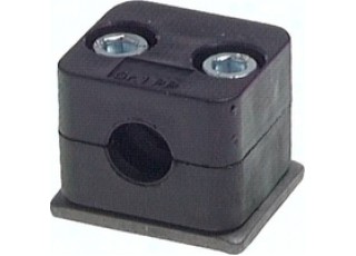 GR218L Rohrschelle, leichte Baureihe, 18mm, Baugröße 2 GR218L Rohrschelle, leichte Baureihe, 18mm, Baugröße 2