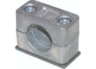 GR218LALU Rohrschelle, leichte Baureihe, 18mm, Baugröße 2 GR218LALU Rohrschelle, leichte Baureihe, 18mm, Baugröße 2