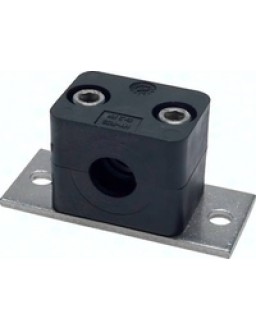 GR18LAPVES Rohrschelle, leichte Baureihe, 8mm, Edelstahl