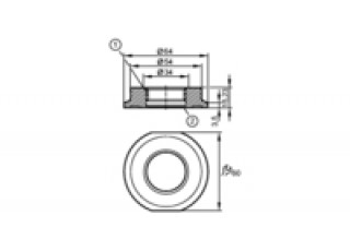 E33133 - efector500-ADA IFM-DIN11864-BKS-3A/DN42,4 E33133 - efector500-ADA IFM-DIN11864-BKS-3A/DN42,4