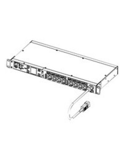 Eaton EMIH02 power distribution unit (PDU) 2U Black 8 AC outlet(s)