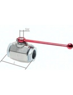 KH112HD Hochdruck-Kugelhahn, Stahl, G 1-1/2″, PN 315