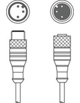 150680 - CB-M12-1500-3GF / GM - Connecting cable