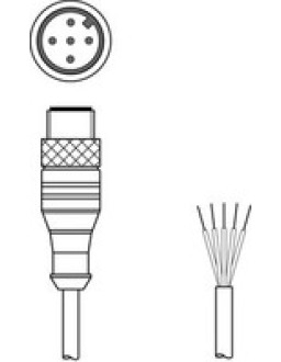150717 - CB-M12-2000-5GM - Connecting cable