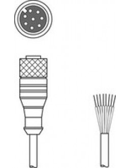 429289 - CB-M12-50000-8GF - Connecting cable