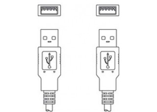 50107726 - KB USB A - USB A - connection cable 50107726 - KB USB A - USB A - connection cable