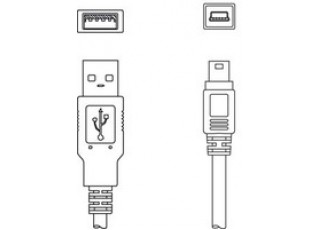 50117011 - KB USB A - USB miniB - service line 50117011 - KB USB A - USB miniB - service line