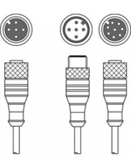 50118182 - K-Y1 M12A-2m-M12A-S-PUR connection cable