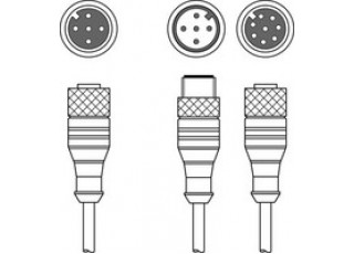 50118182 - K-Y1 M12A-2m-M12A-S-PUR connection cable 50118182 - K-Y1 M12A-2m-M12A-S-PUR connection cable