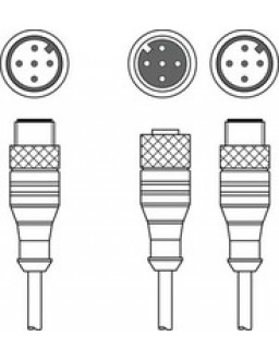 50118184 - K-YCN M12A-5m-M12A-S-PUR connection cable