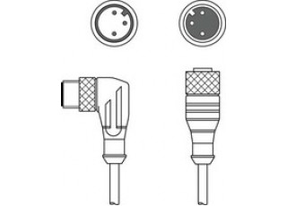 548050 - CB-M12-1500X-3GF / WM connection cable 548050 - CB-M12-1500X-3GF / WM connection cable