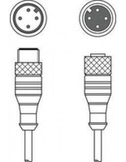 548100 - CB-M12-25000S-4GF / GM - Connecting cable