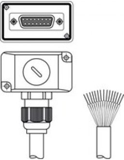 548530 - CB-D15E-10000S-11WF - Connecting cable